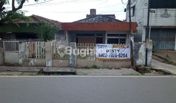 TANAH Bonus Bangunan di pinggir jalan Utama Yos Sudarso