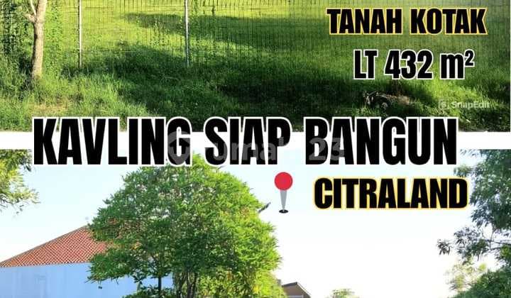 Hot Kavling Rare Listing Raffles Garden , Citraland Utama