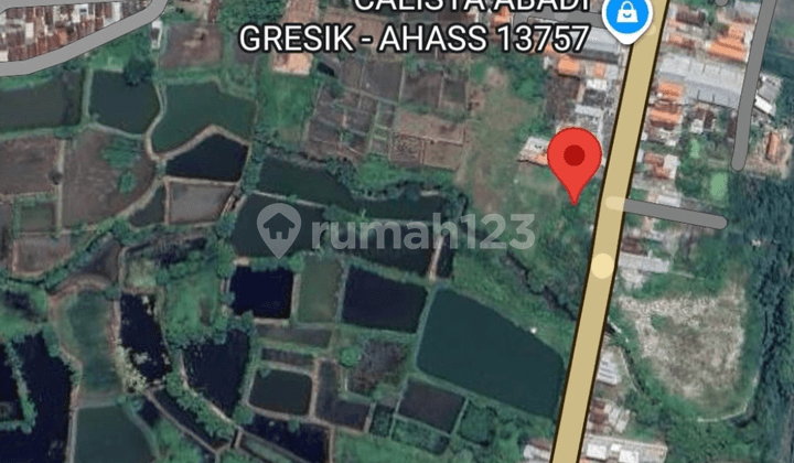 Kavling industri Raya Cerme Kidul Gresik 0 jalan raya propinsi