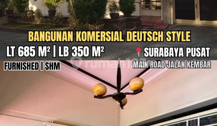 Dijual / Disewakan Komersial Area Surabaya Pusat Raya Darmo