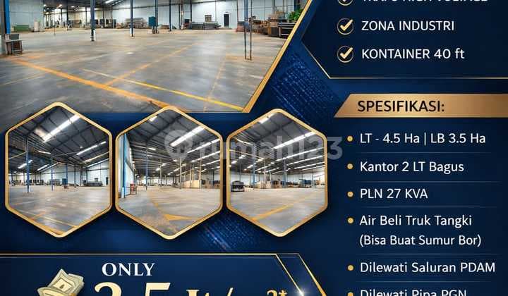 Gudang Apik Ex-Pabrikkepatihan Industri Menganti - Gresik