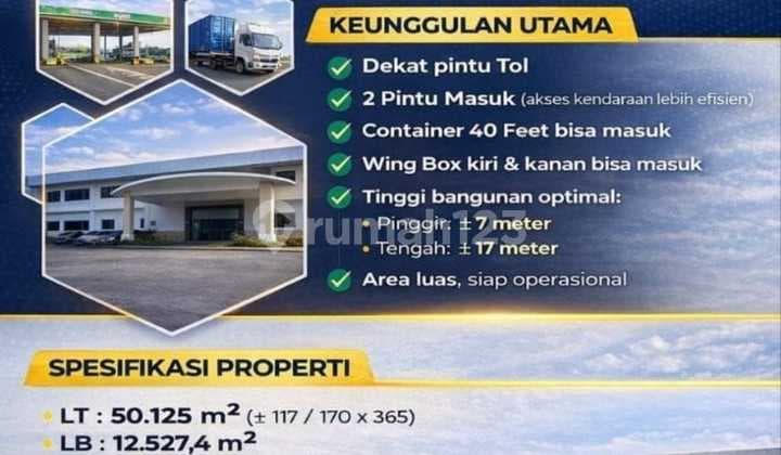 Gudang dan Pabrik Gunung Gangsir, Pasuruan 2 Pintu Masuk