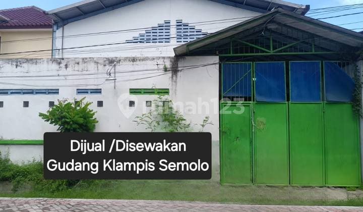 Dijual disewakan Gudang Klampis Semolo Tengah Dekat Kenjeran