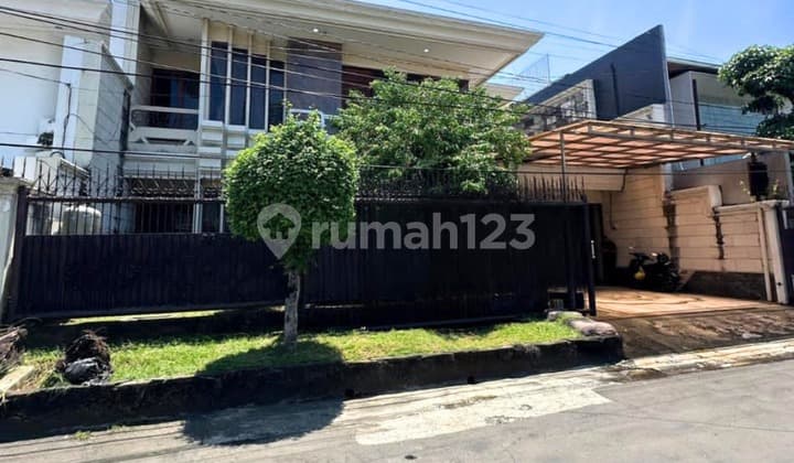 9M -An Rumah Mewah Dharmahusada Indah Lantai Marmer