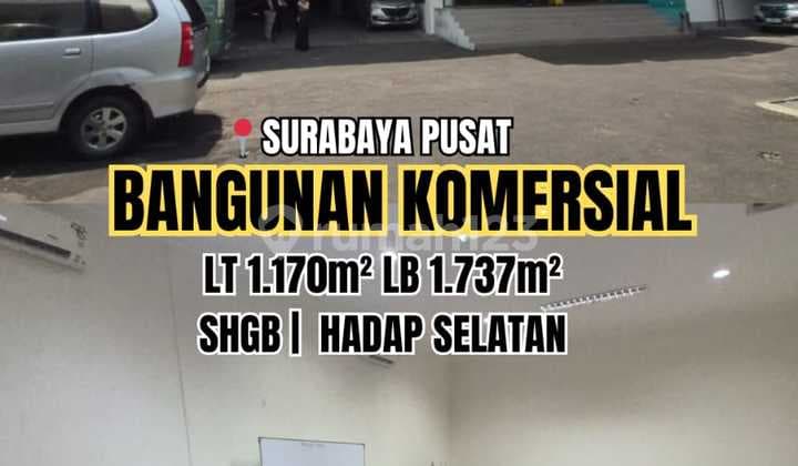 Dijual Bangunan Komersial Pusat Kota Dekat Raya Diponegoro