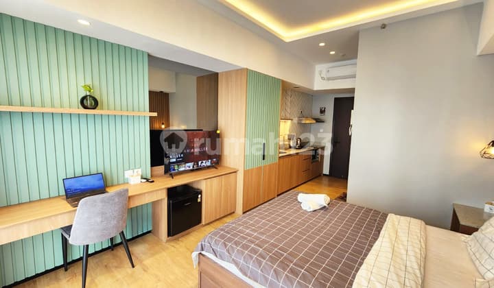 Apartemen Casa de Parco Type Studio Furnished View Pool