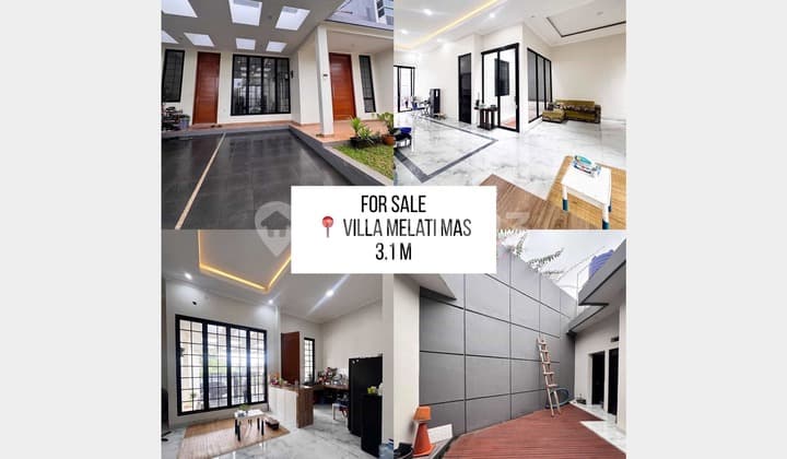 Rumah Bagus Rapi di Villa Melati Mas Serpong, Tangerang Selatan
