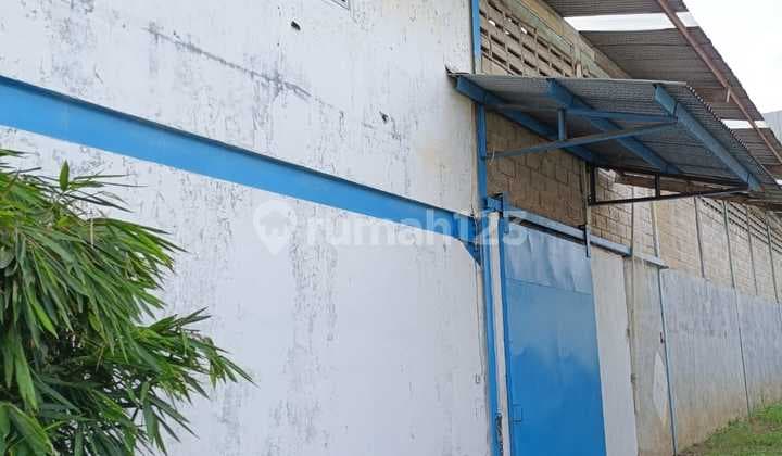 Gudang + Tanah Siap Digunakan Jln Raya Parakan Daerah Pamulang Harga Nego