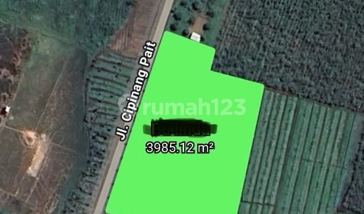 Dijual Tanah Zona Industri di Lokasi Strategis – Cipinang Pait, Ujung Jaya, Sumedang.