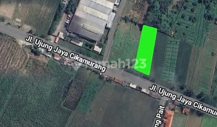 Dijual Tanah Zona Industri Mainroad Ujung Jaya – Akses Tol & Bandara Kertajati, Cocok untuk Gudang/Pabrik!