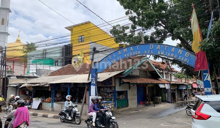 Ruang Usaha Kios Pasar + Rumah untuk Investasi di Sayap Buahbatu