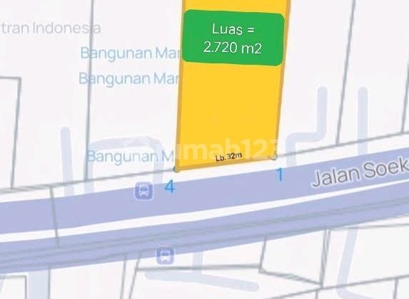 Selling Land on Soekarno Hatta Main Road, Strategic Location Selling Land on Soekarno Hatta Main Road, Strategic Location