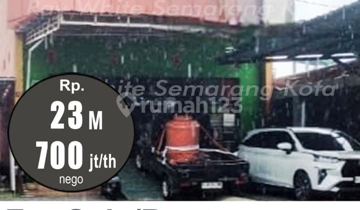 Turun Harga!! Rumah/tempat Usaha2lantai 750m2 Di Jalan Protokol.dekat Patung Kuda Undip, Semarang.