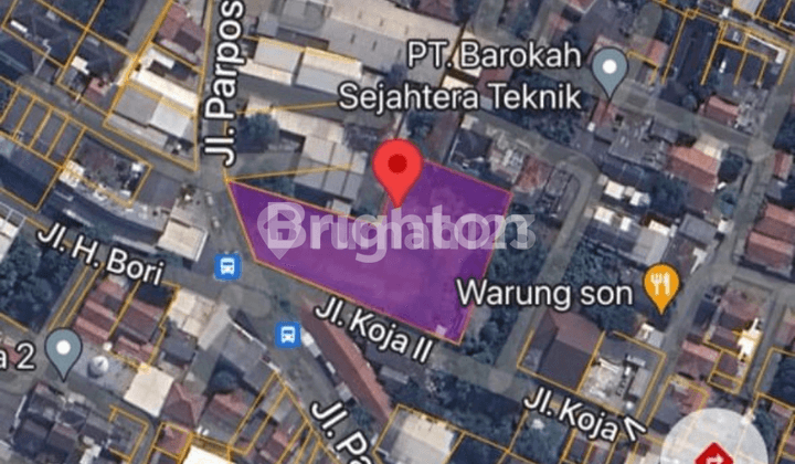 Strategic Location Land on Jl. Parpostel Jatiasih, Only 10 Minutes to JORR Toll Road.