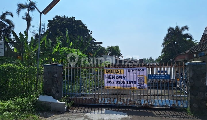 Tanah, Bangunan & Mesin Ex Pabrik Kabel Di Bawah Harga Pasar, Hanya 5 Jt Per m² Di Jl Raya Bogor Cimanggis