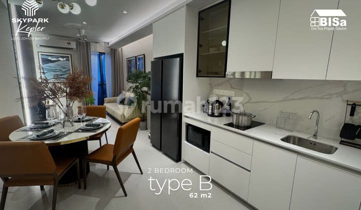 Skypark Kepler Condominium Johor Bahru Type B 2 Bedroom 2 Bathroom