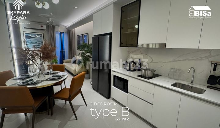 Skypark Kepler Condominium Johor Bahru Type B 2 Bedroom 2 Bathroom