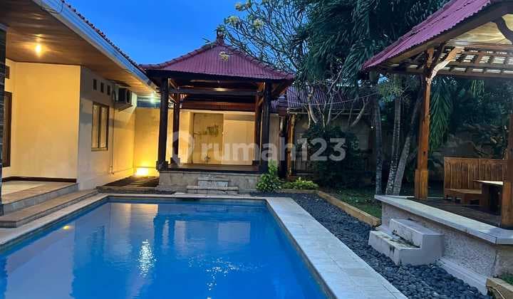 Disewakan Tahunan Villa 4br Di Jimbaran Dd