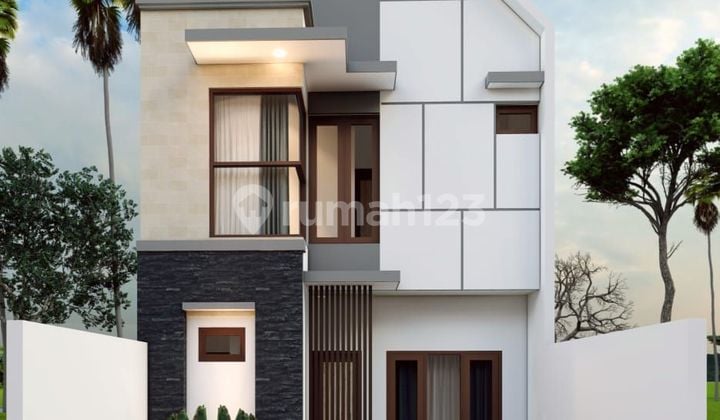 For Sale New Modern Minimalist House With Mortgage Available In Denpasar Cn