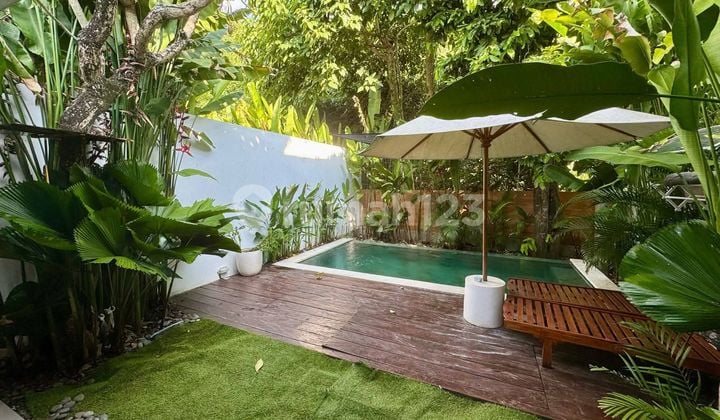 Villa 1 Kamar di Daerah Sunyi dan Tenang Full Furnish Pk