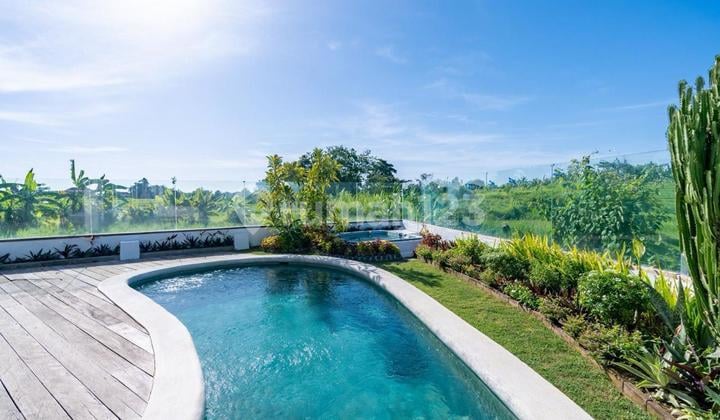 Dijual Villa Mewah Private Pool View Sawah Di Brawa Ls