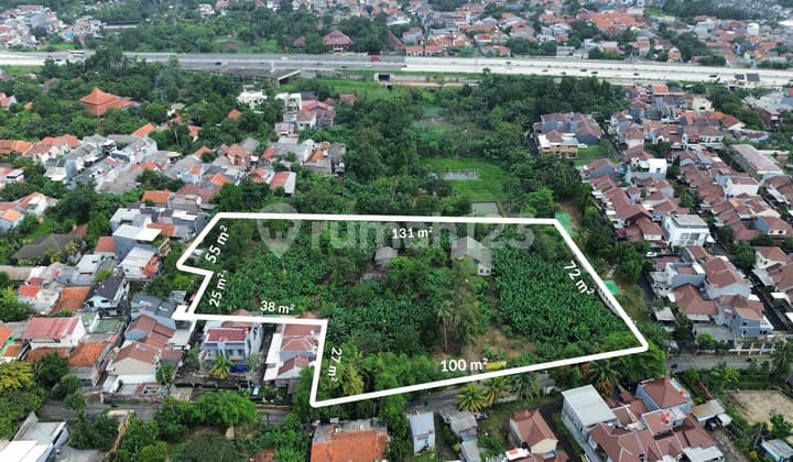Tanah Cocok untuk Perumahan di Tanah Baru, Beji, Depok
