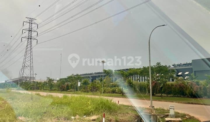 Tanah Kavling Kawasan Industri Gudang Pabrik Legok Tangerang 15 Menit ke Bsd