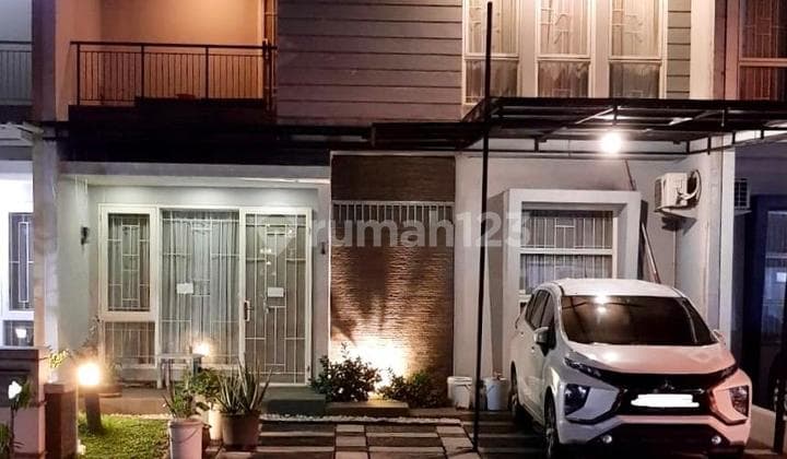 Rumah Furnished 2,5 Lantai Dengan Taman Alam Sutera Feronia