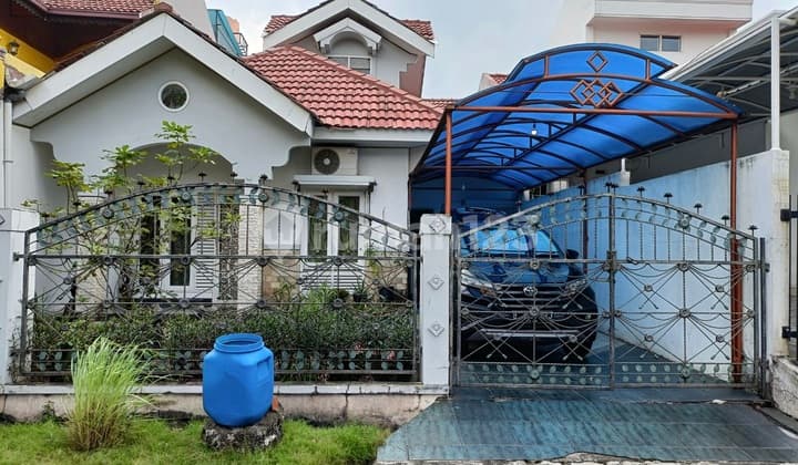 Dijual rumah cluster LT 189 depan taman di galaxy