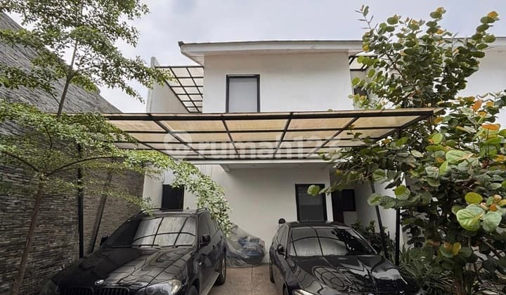 Rumah Cluster Mewah Furnished Nyaman Pinggir Jalan Raya Moch Kahfi Jaksel