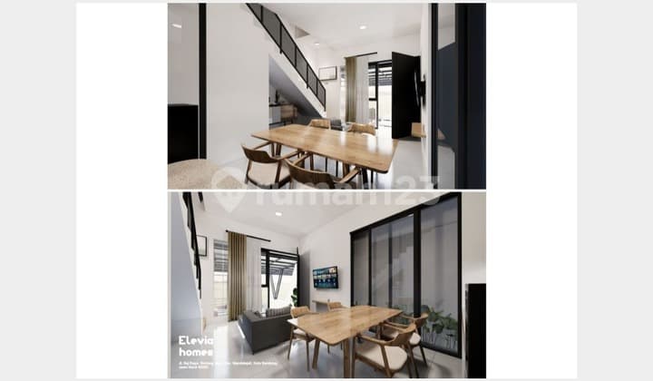 Rumah Modern Open Space Bandung 1M Aan