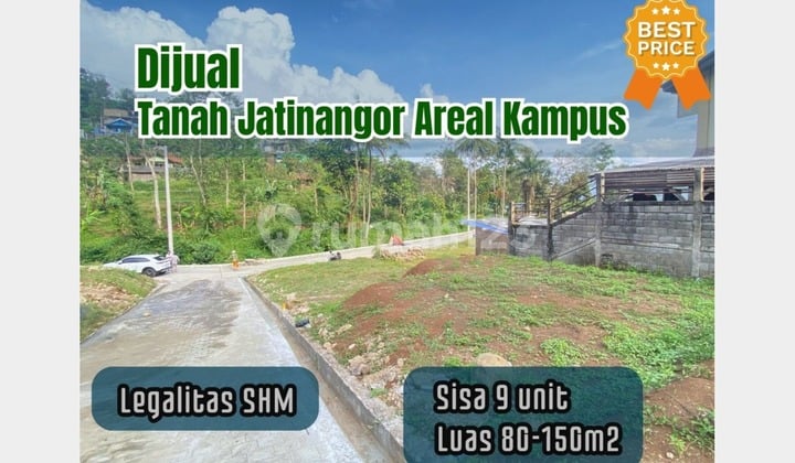 Jual Tanah Areal Kampus di Jatinangor
