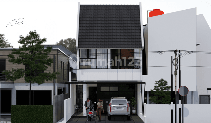 Rumah Modern Dekat Sport Jabar Arcamanik