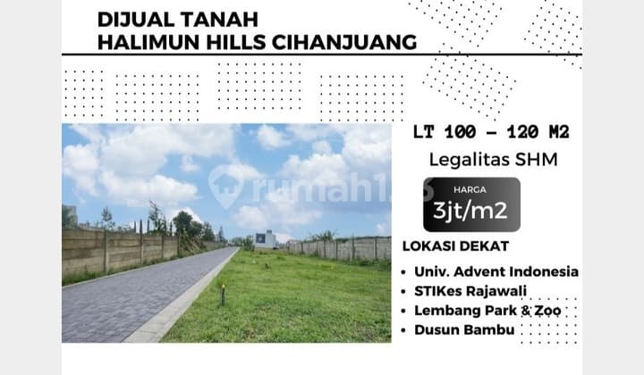 Jual Tanah 300 Jutaan Dekat Universitas Advent