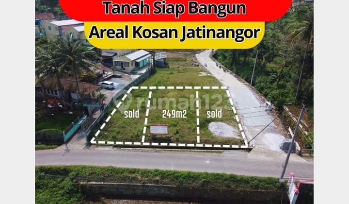 Tanah Siap Bangun Areal Kosan Jatinangor