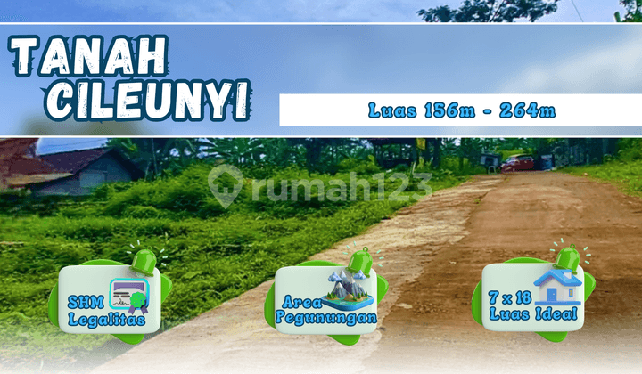 Land for Sale in Cileunyi, near the Highway and Unpad Campus