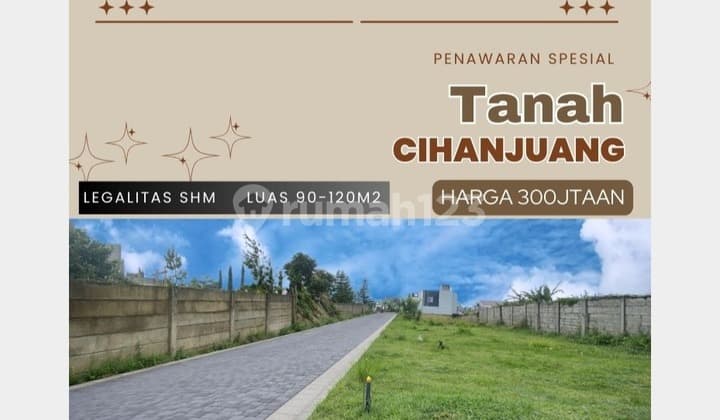 Tanah di Cihanjuang Cocok untuk Villa & Rumah Hunian