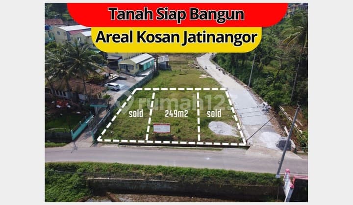Tanah Siap Bangun Areal Kosan Jatinangor