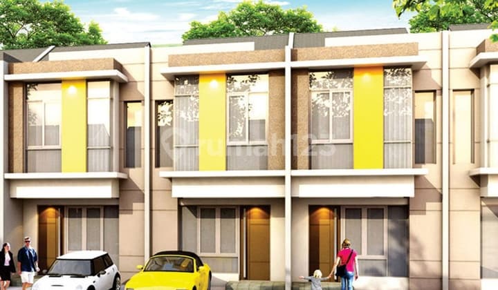 Rumah Baru Cluster Hawaii Pik 2 Peony Hoek Luas 7,5x10