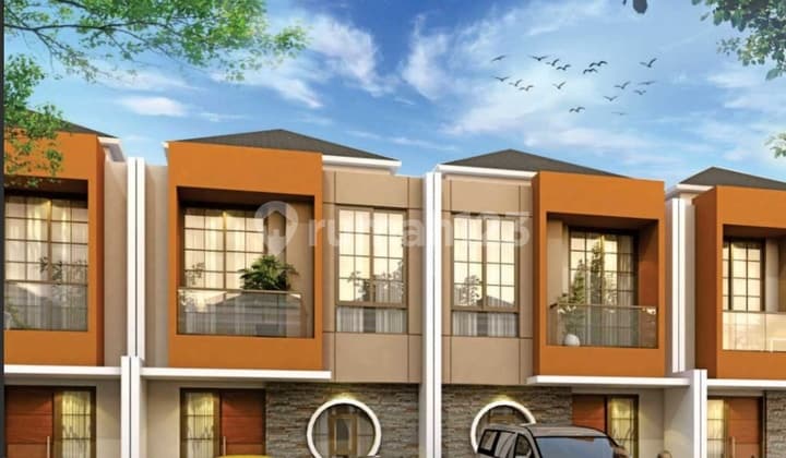 Rumah Baru Cluster Arcadia Pik 2 Fuchia Hoek Luas 9x12,5