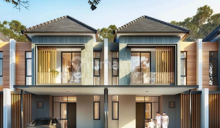 Rumah Baru Cluster Kuningan Village Pik 2 Amethyst Luas 8x25