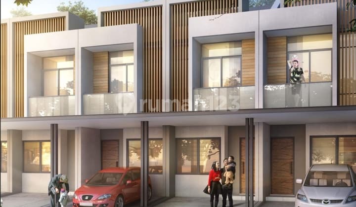 Rumah Baru Cluster Denver Pik 2 Jade Hoek Luas 7x15