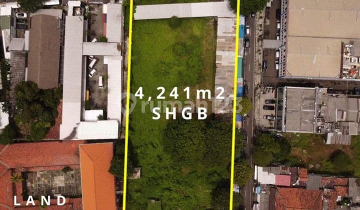 Tanah Di Daerah Senen Murah, Bagus & Strategis