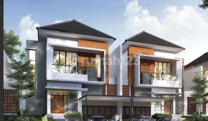 Rumah Baru Di Cluster Pantai Bukit Villa Pik 2 Canggu Luas 15x30