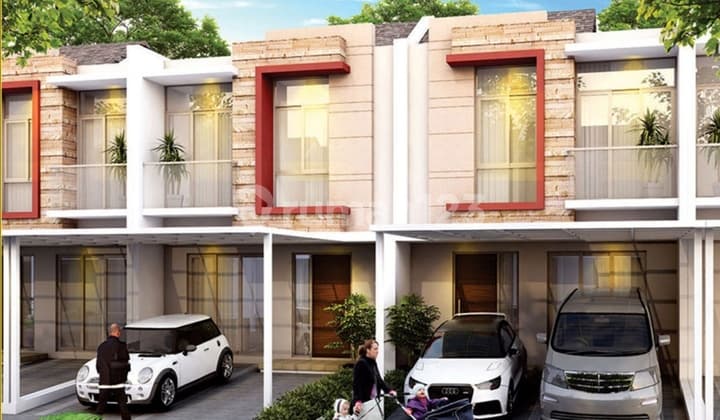 Rumah Baru Cluster Hawaii Pik 2 Edelweis Hoek Luas 9x10