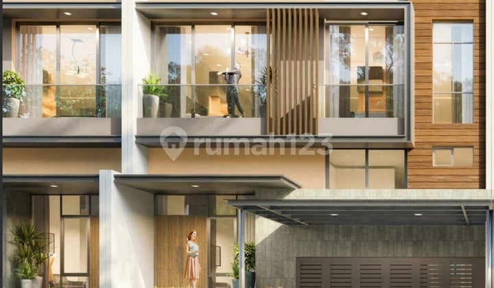 Rumah Baru Cluster Kuningan Village Pik 2 Jade Luas 10x25