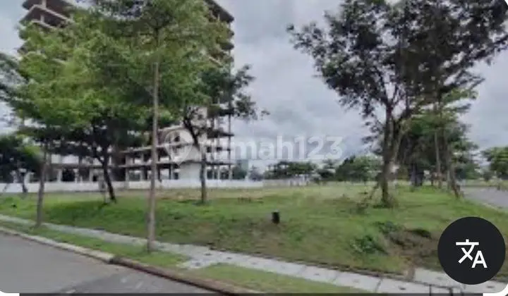 FOR SALE: Plot of Land in PIK 2, Jl. Asia Afrika, Area 1005 Square Meters