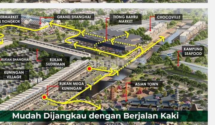 Rumah 2 Lantai di Kuningan Village, Pik2