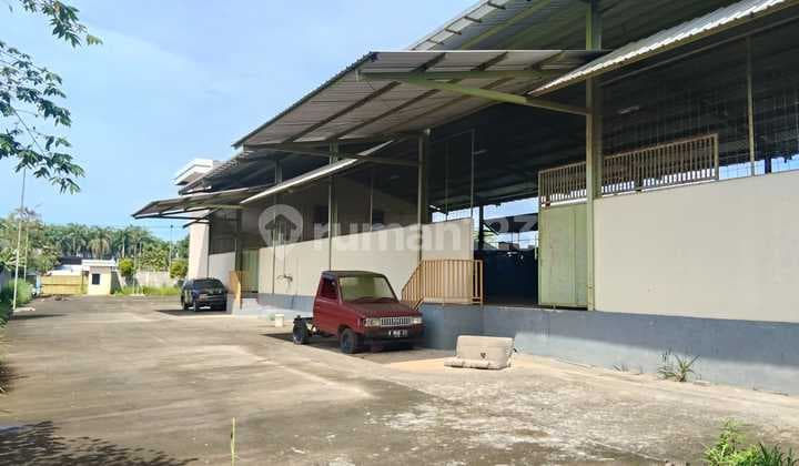 Gudang Akses Konteiner 40Feet - Tigaraksa, Tangerang Anten