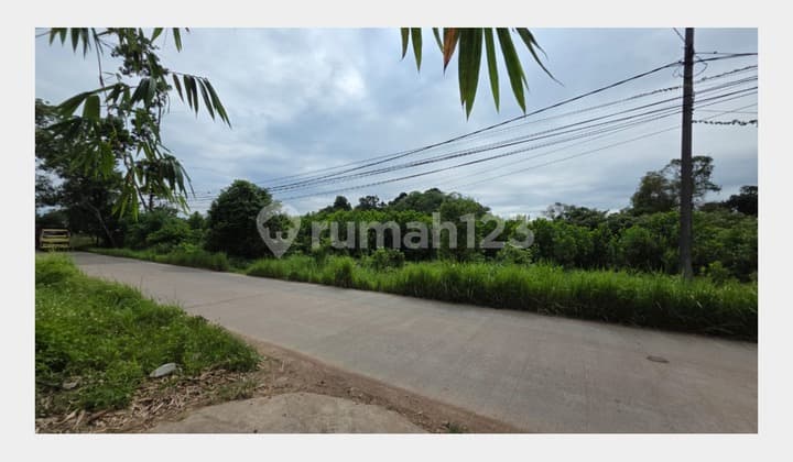 Tanah/Kavling Komersial Depan Jalan Raya Utama Tenjo Bogor
